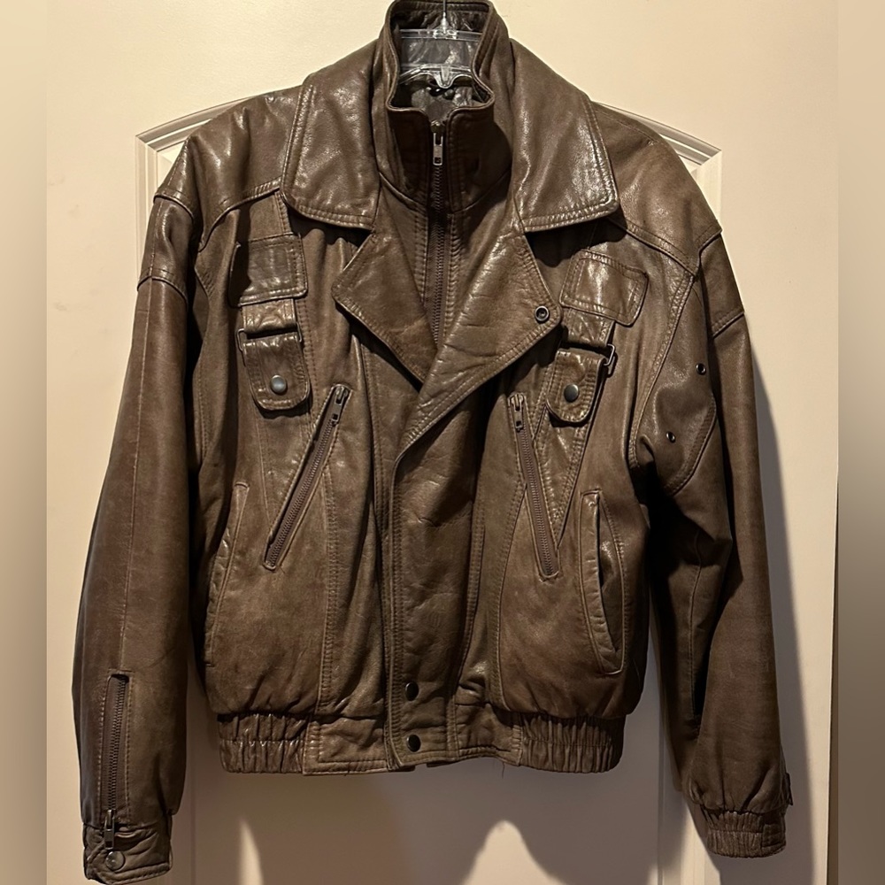 Vintage Adventure Bound Leather Jacket